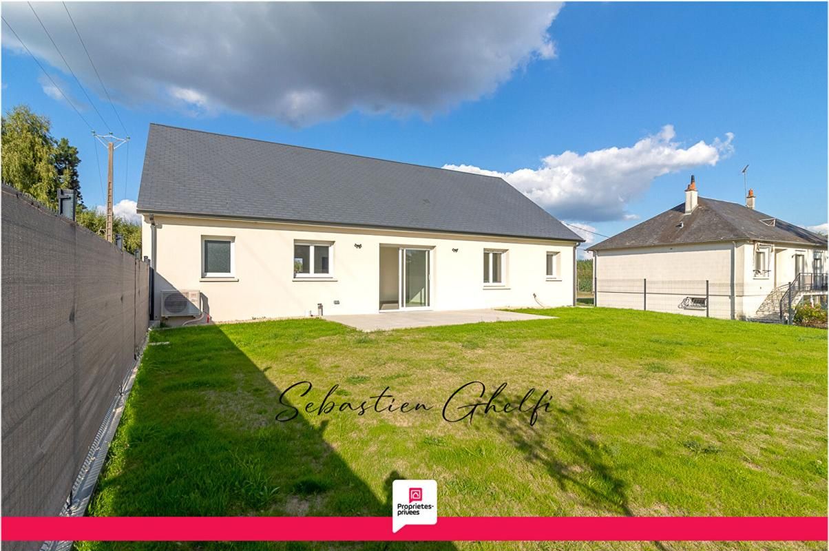 CONTRES Soings en Sologne maison de plain-pied avec 3 chambres cellier et garage 3