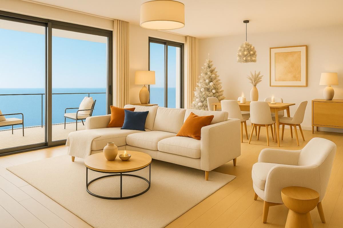 Vente appartement  T4, dernier étage,  grande terrasse & vue mer, Perros-Guirec (22700)