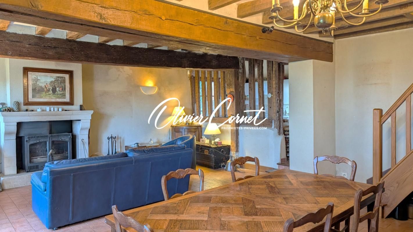 SAINT-DENIS-D'AUTHOU Longère Saintigny 110 m² vue dégagée 3