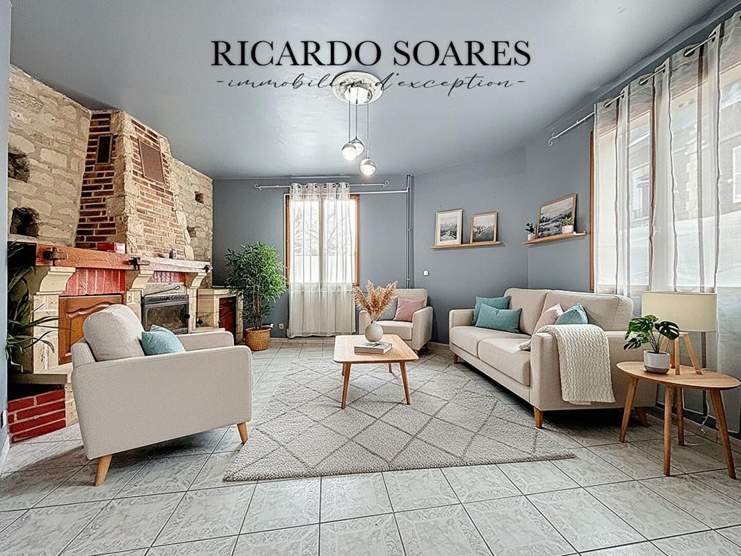 MONTATAIRE 60160 MONTATAIRE - MAISON DE VILLE 160 m2 / GRAND SÉJOUR / 5 CHAMBRES / GARAGE / STUDIO INDEPENDANT 2