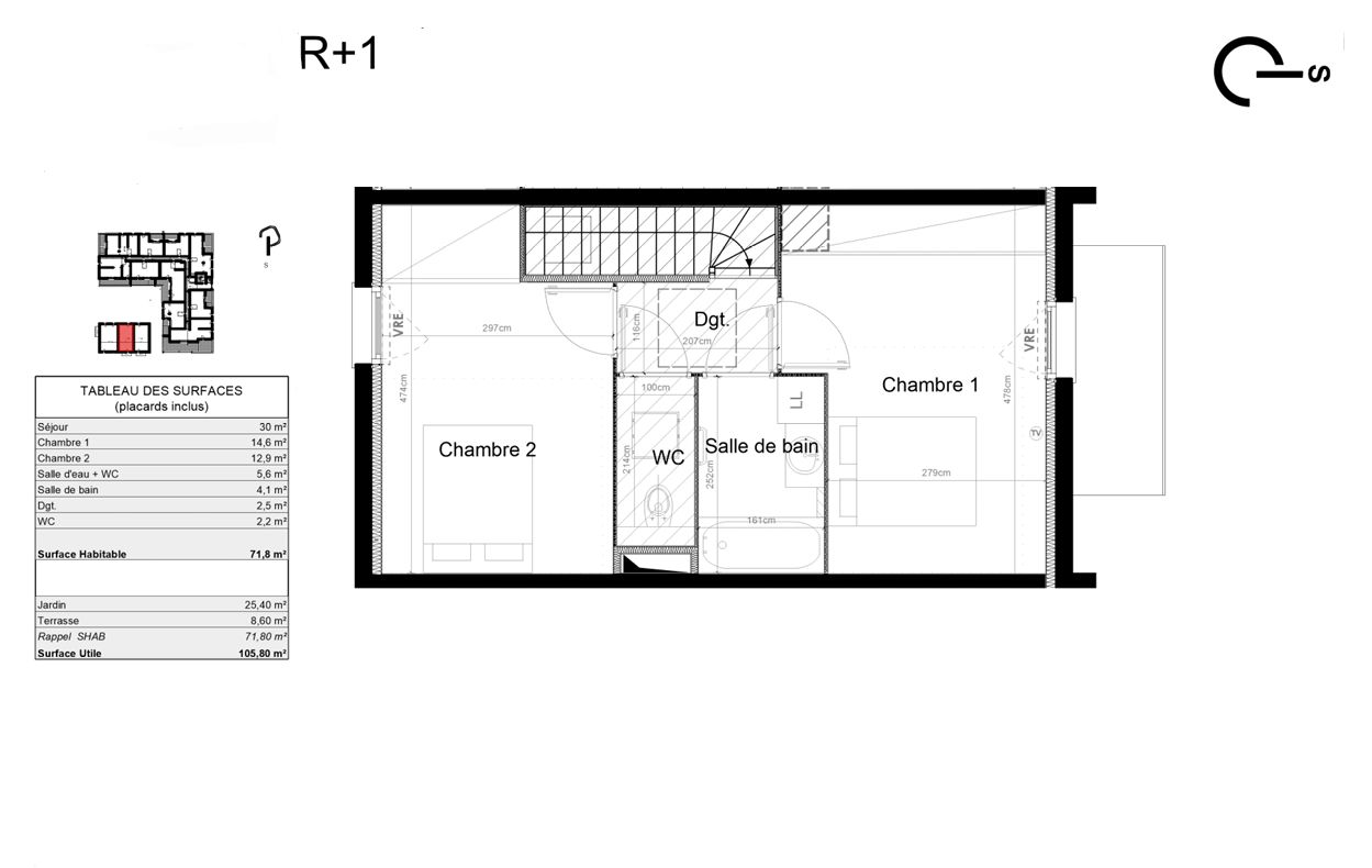 SAUVIAN Maison 72 m², Jardin plein Sud, 2 chambres, 2 Stationnements privatifs, à 10 min à pied du centre-ville 4