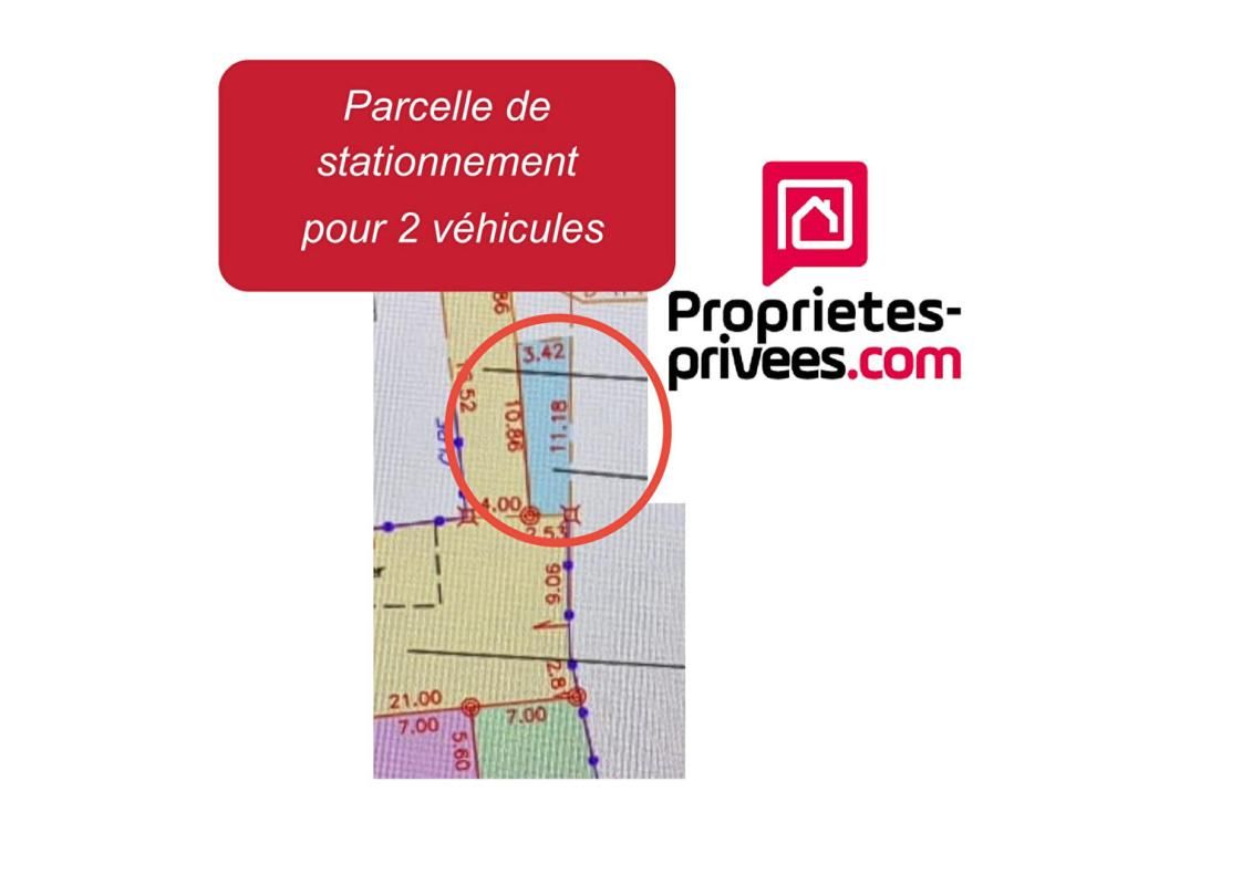 NONANCOURT NONANCOURT  Parcelle Parking / 2 places de stationnement extérieur 33m2 16000 FAI 2