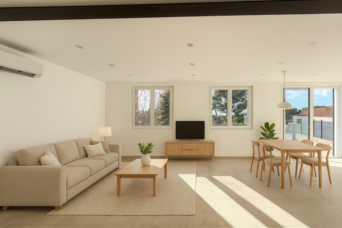 MARSEILLE-12E-ARRONDISSEMENT MARSEILLE 12ème Trois-Lucs  Maison 4 pièces rénovée 2025 avec terrain et stationnements 3