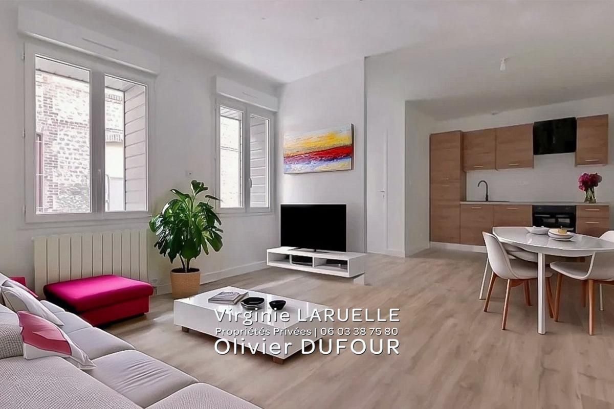 ROUEN CENTRE Appartement 3 pièces au calme avec place de parking