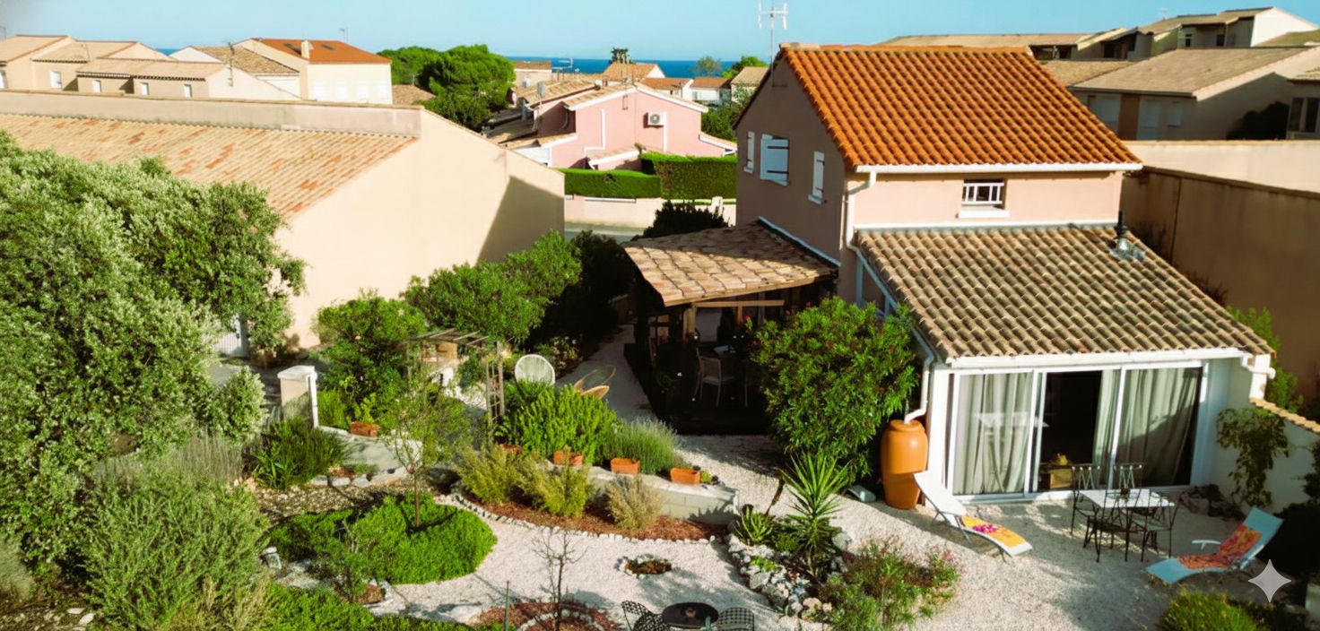 Maison T3 à ST PIERRE LA MER avec grand jardin!