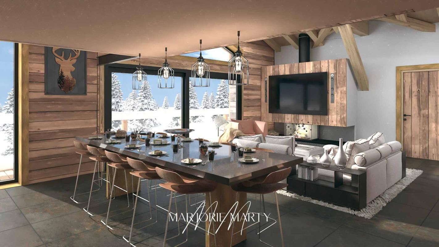 FONT-ROMEU-ODEILLO-VIA Chalet 7 pièce(s) - Saint Pierre dels FORCATS - 165 m2 - 912 770 HAI 4