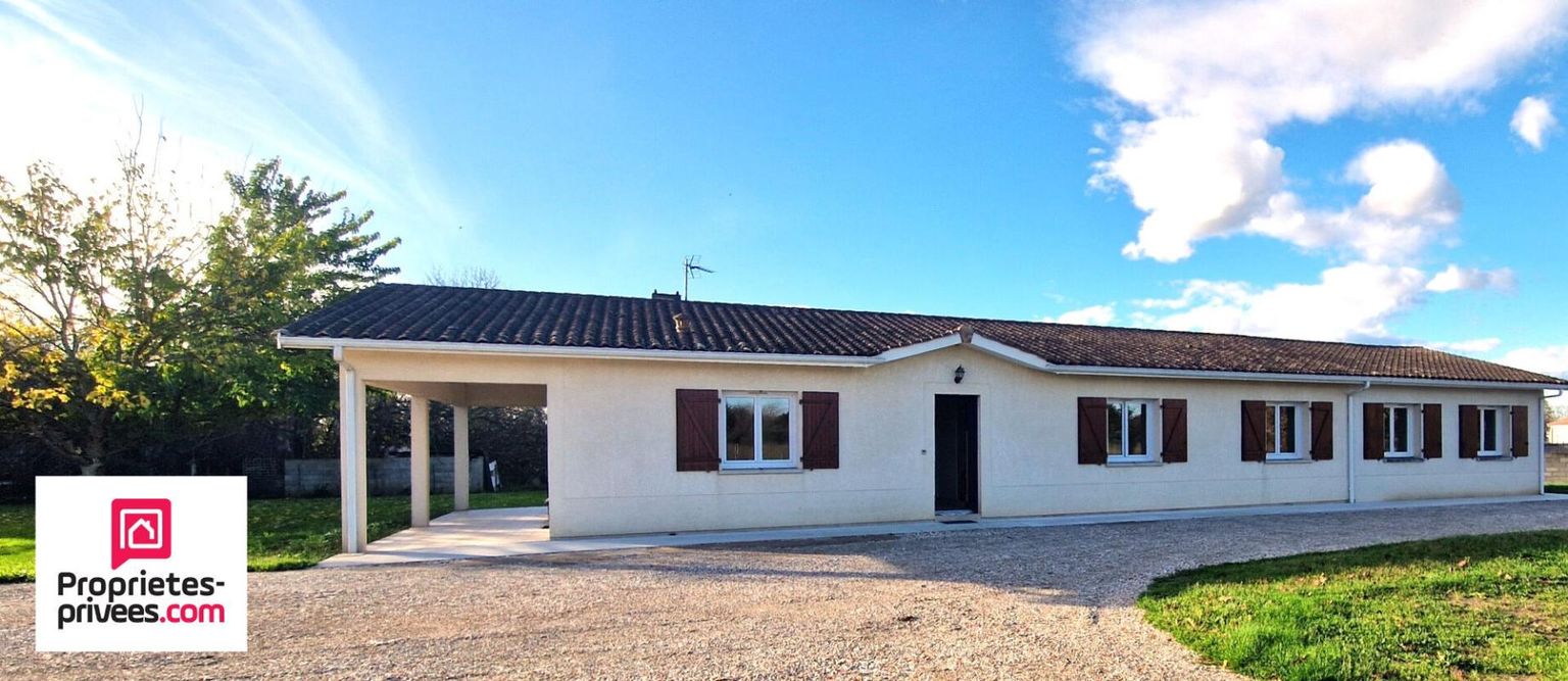 LANGON Maison de plain-pied - 160 m2 - 6 chambres - Garage double - Terrain 2400 m2 au calme 1