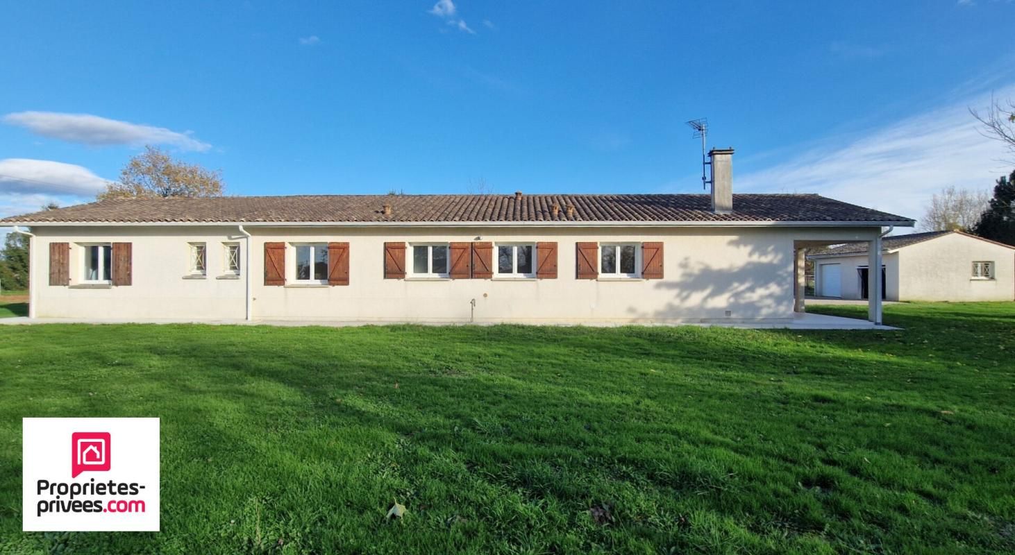 LANGON Maison de plain-pied - 160 m2 - 6 chambres - Garage double - Terrain 2400 m2 au calme 2