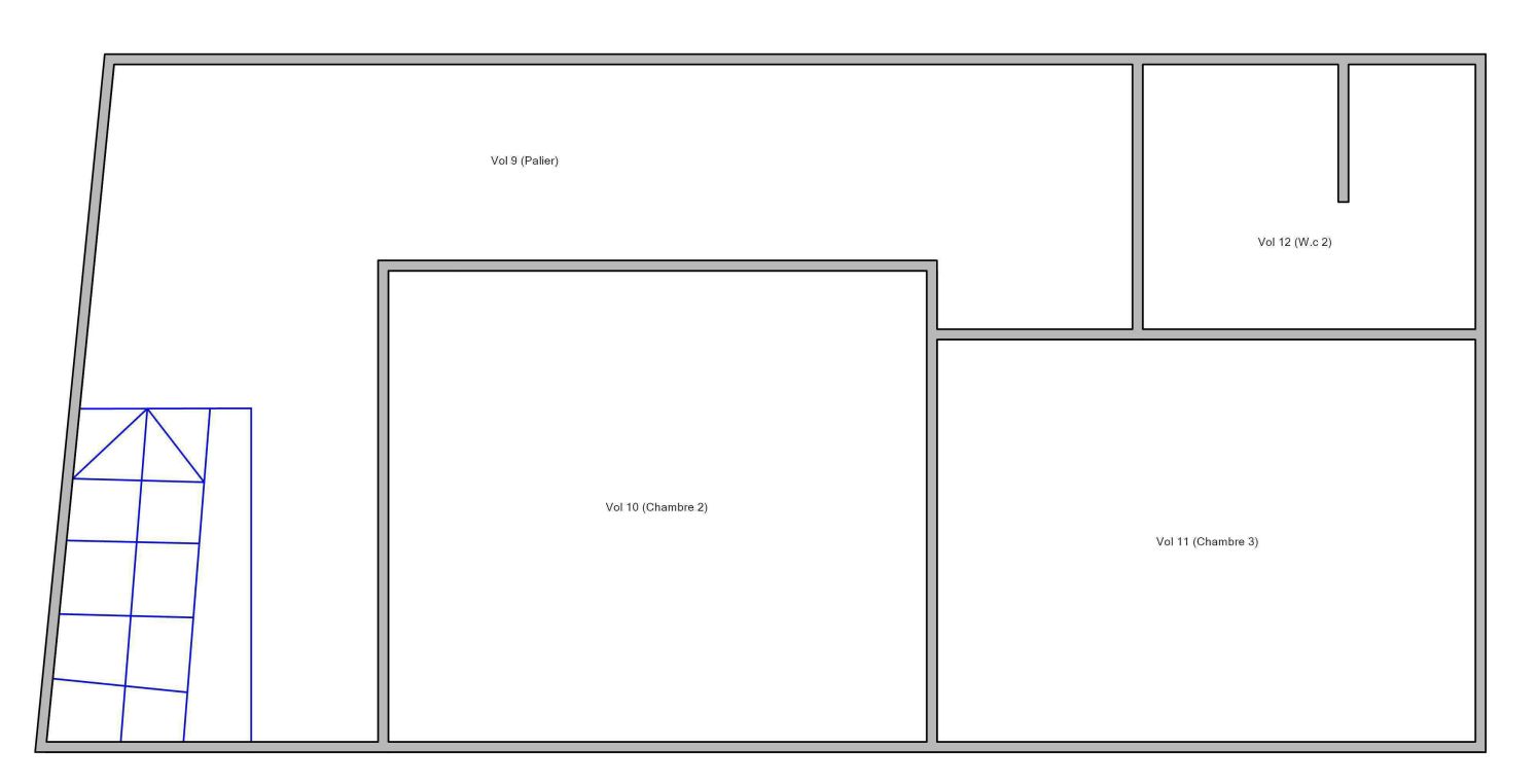 CLEDEN-POHER 29270 Cléden Poher longère 3 chambres avec dépendances hangar ateliers 1900 m² clos 4