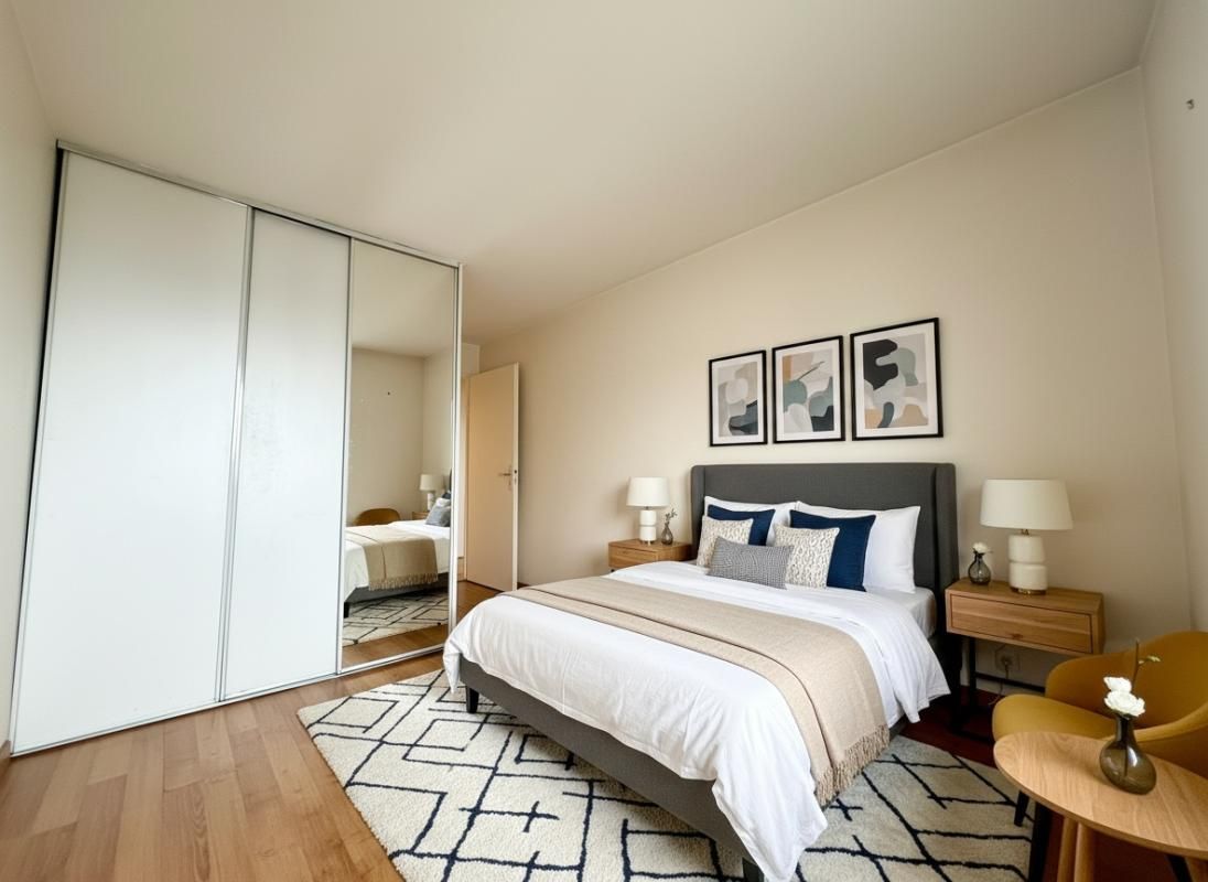 BONDY Appartement trois pièces lumineux avec balcon et box à Bondy ? Proche RER E 4