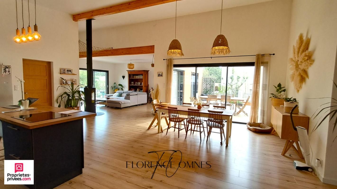 RUSTIQUES Exceptionnel à RUSTIQUES - Maison contemporaine ossature bois - 140 m2 - 4 chambres 1