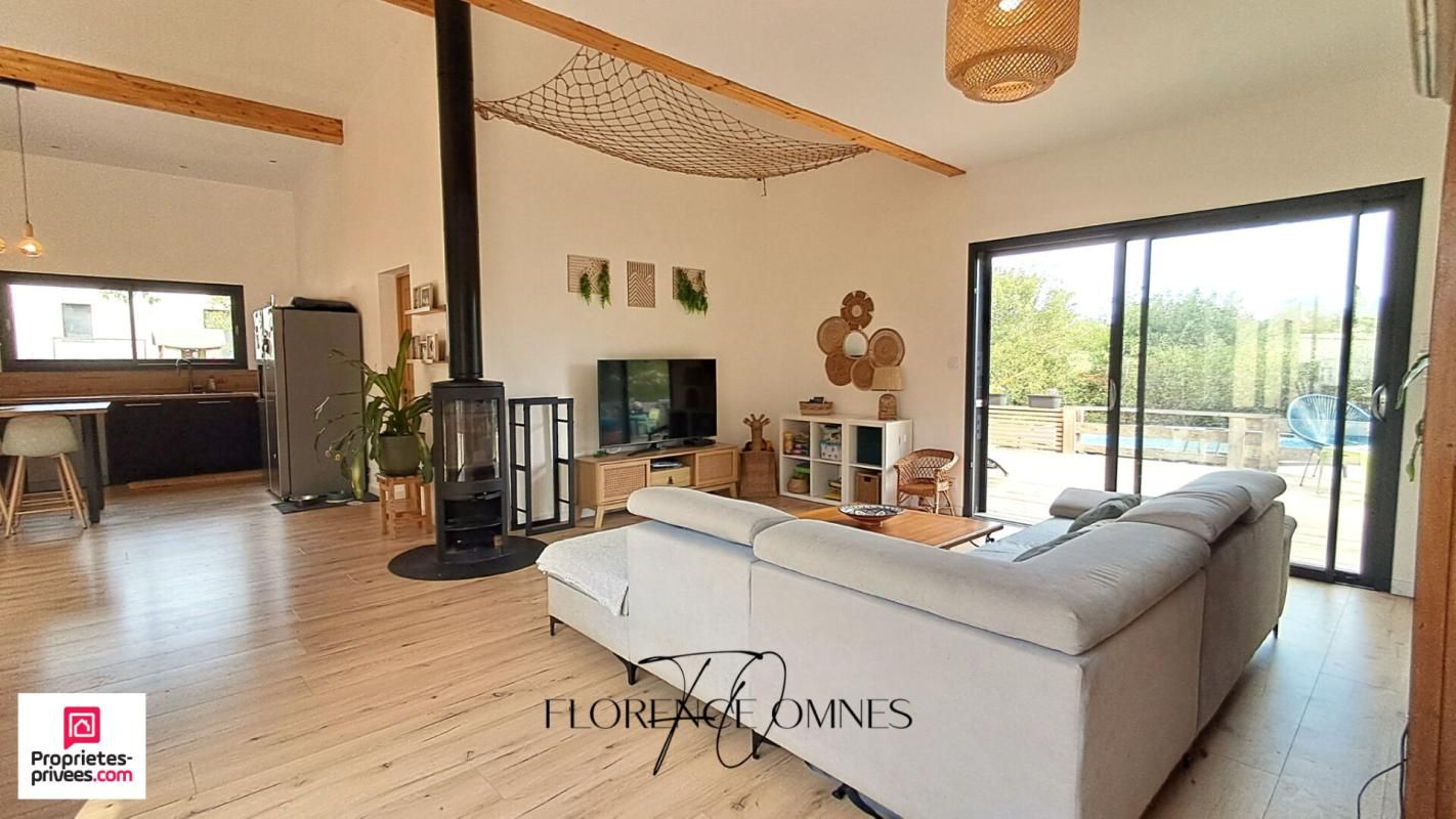 RUSTIQUES Exceptionnel à RUSTIQUES - Maison contemporaine ossature bois - 140 m2 - 4 chambres 2