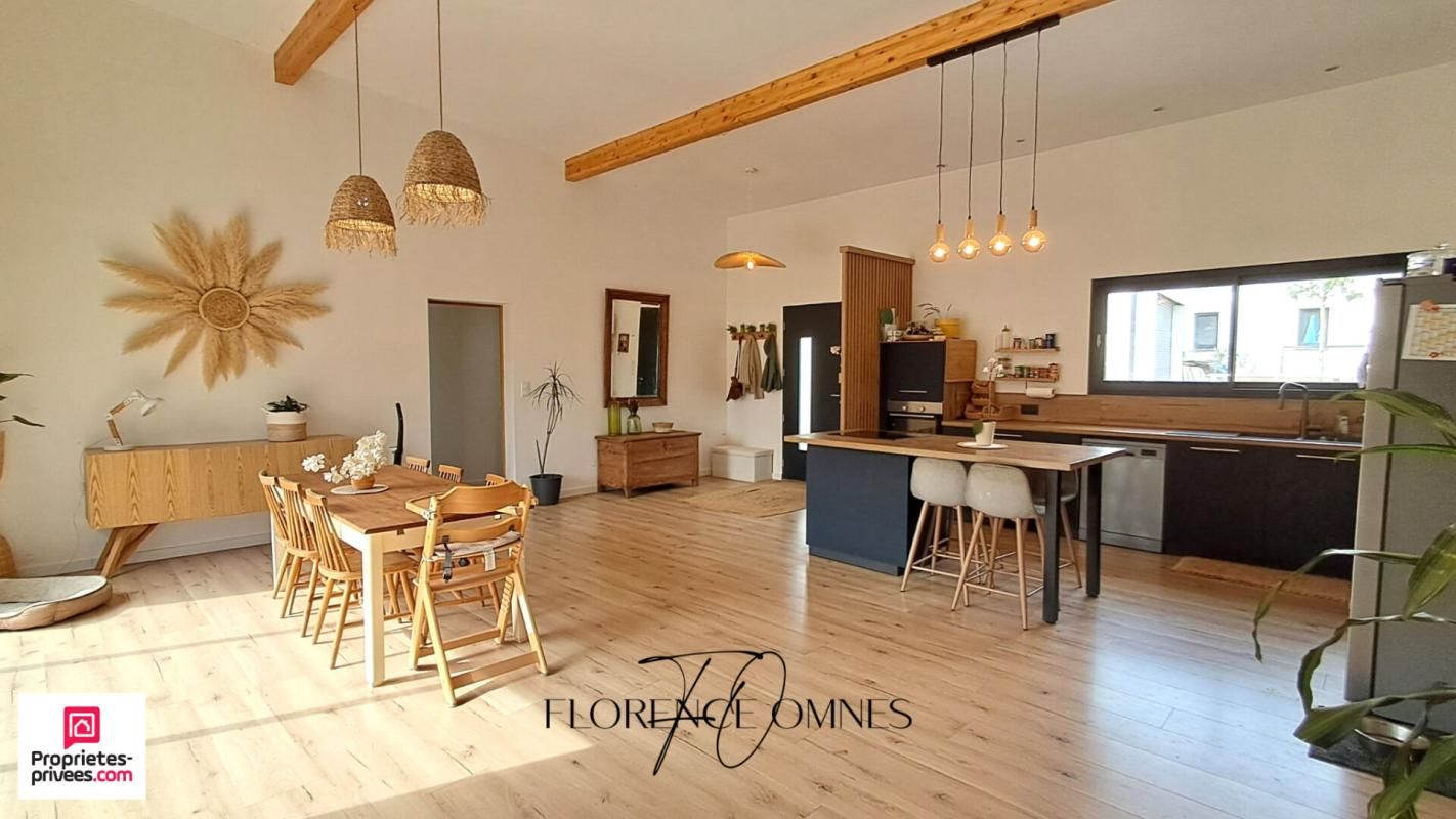 RUSTIQUES Exceptionnel à RUSTIQUES - Maison contemporaine ossature bois - 140 m2 - 4 chambres 3