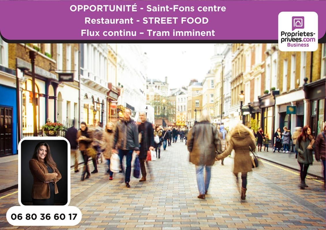 SAINT-FONS SAINT-FONS CENTRE - Restaurant Street food 40 m²  - Flux accru 4
