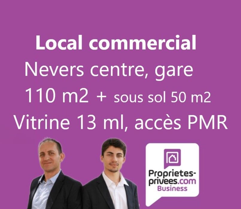 NEVERS NEVERS - LOCAL COMMERCIAL, BUREAUX, GRANDE VITRINE 1