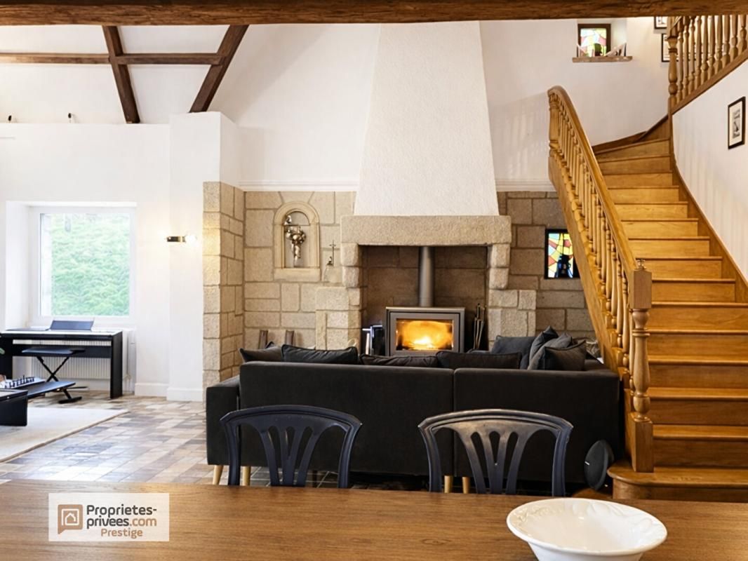 GUENGAT EXCLUSIVITÉ ! Domaine avec propriété en pierres et étang / point d'eau | Proche Quimper 3