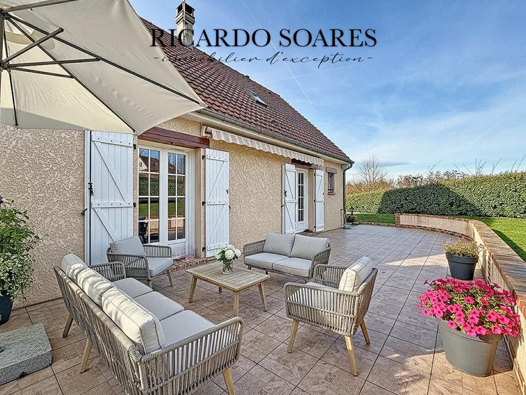 CINQUEUX 60940 ANGICOURT - MAISON INDIVIDUELLE 100m2 / 3 CHAMBRES / HABITABLE DE PLAIN-PIED / SOUS-SOL TOTAL / TERRAIN 823m2 / AUCUN TRAVAUX À PRÉVOIR 2