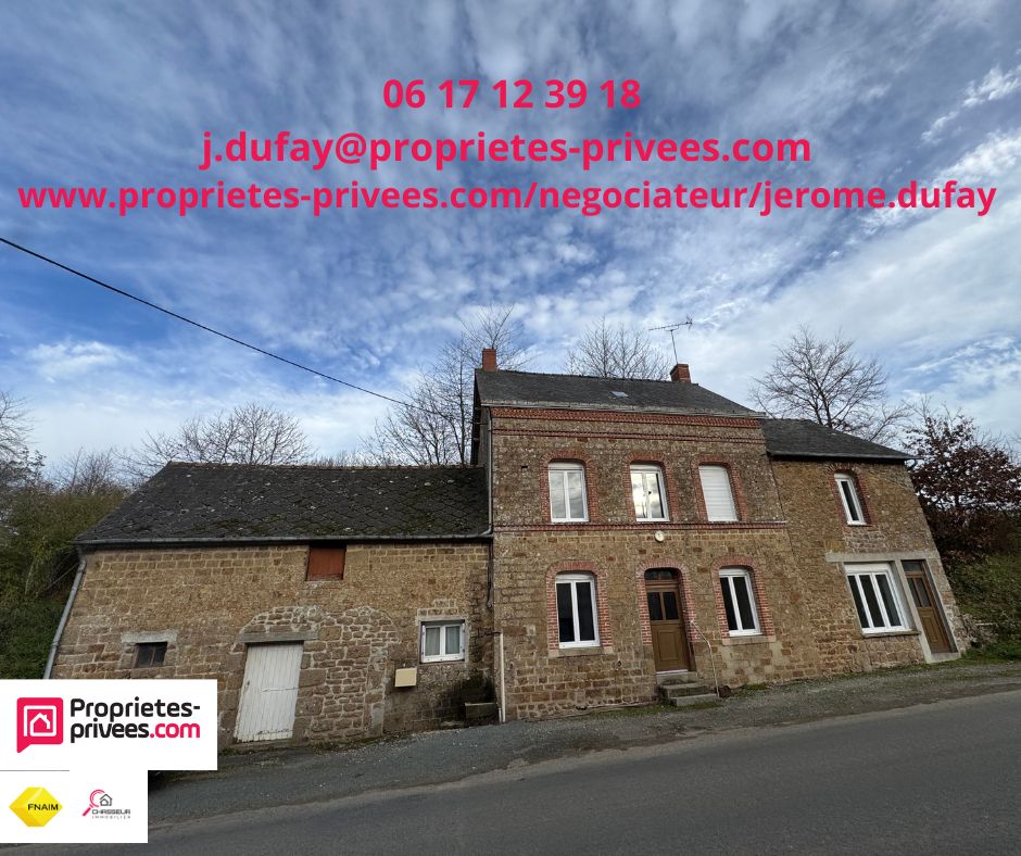 Maison 135 M² 3CH secteur COURBERIE 53110 commune LASSAY LES CHATEAUX 53110