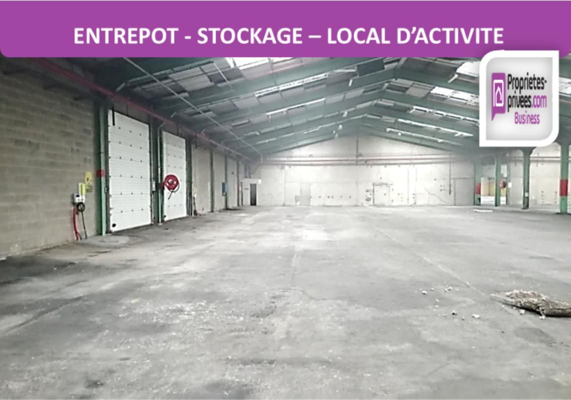 Métropole de Rouen - Local d'activité, Entrepôt logistique 3000 m²