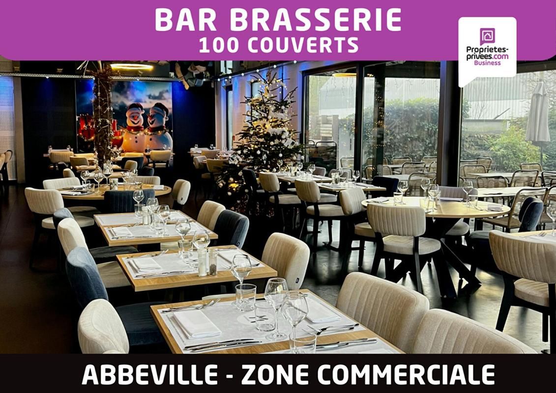 ABBEVILLE ABBEVILLE, zone commerciale - Bar Brasserie 100 couverts, terrasse 60 places - 1