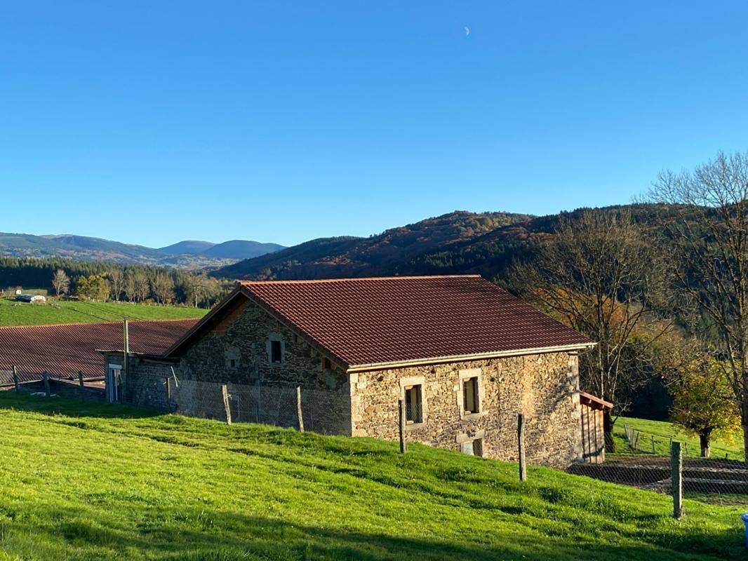 COURPIERE Corps de ferme 6 pièce(s) 350 m2 environ + terrain 27ha avec sources + dépendances 2