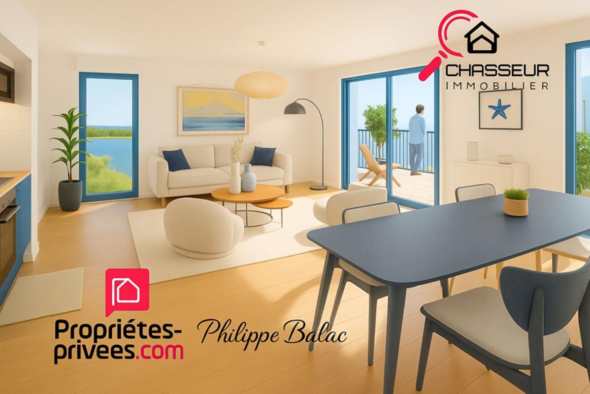 Crozon 29160 Appartement tout confort 59 m² 2 chambres Sud aucun travaux à prévoir