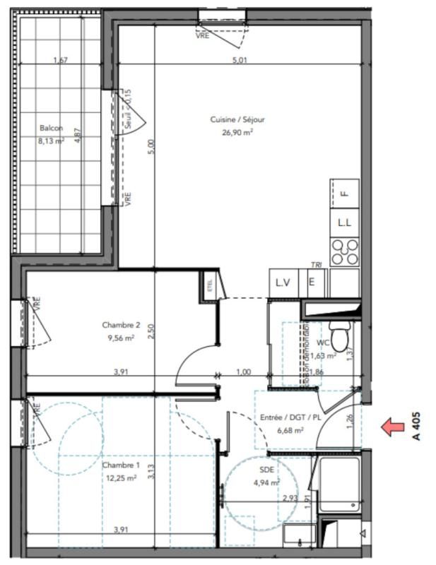 CROZON Crozon 29160 Appartement tout confort 61 m² 2 chambres Ouest aucun travaux à prévoir 2