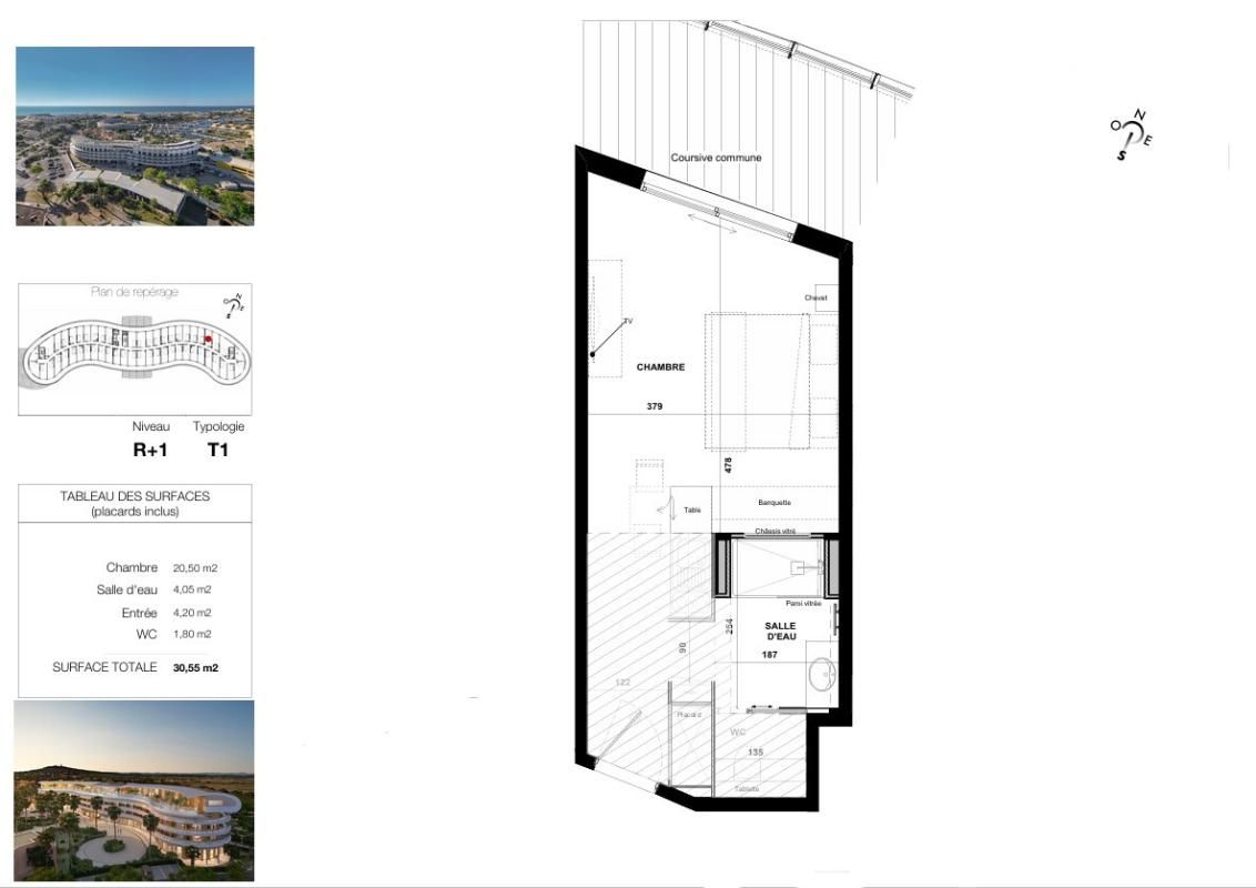 LE CAP D'AGDE Offrez-vous un T1 élégant en plein coeur du prestigieux village naturiste du Cap d'Agde 2