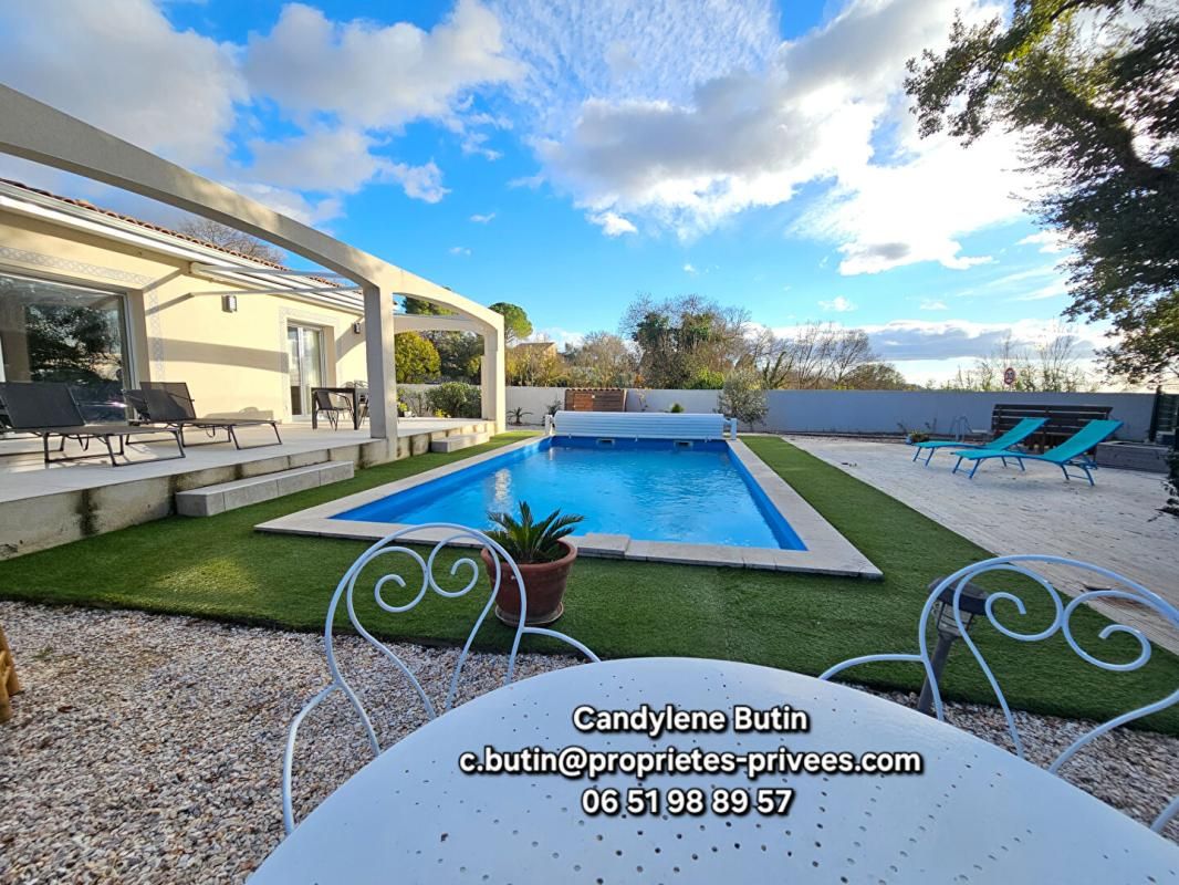 SAINT-GENIES-DE-FONTEDIT magnifique villa de 127m2 avec piscine et grand garage sur 801m2 2