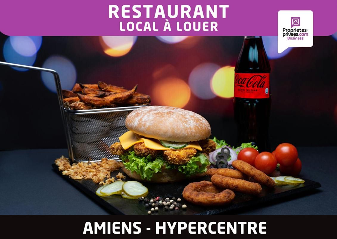 AMIENS AMIENS Hypercentre - Local restauration à louer, 80 places - 150 m2 - 3 Cailloux 3