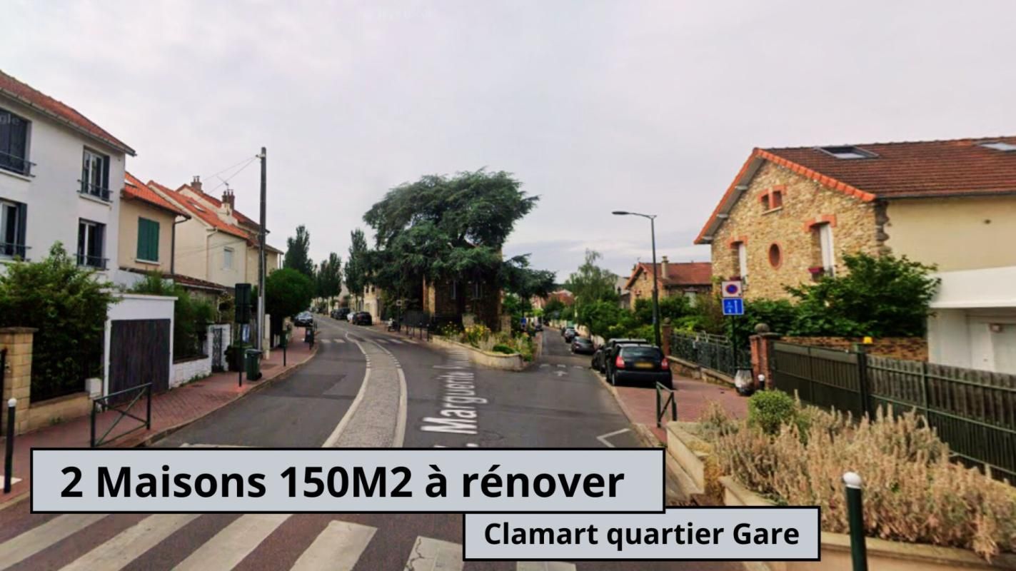 CLAMART Clamart : ensemble 2 maisons de 150M2 à rénover 1