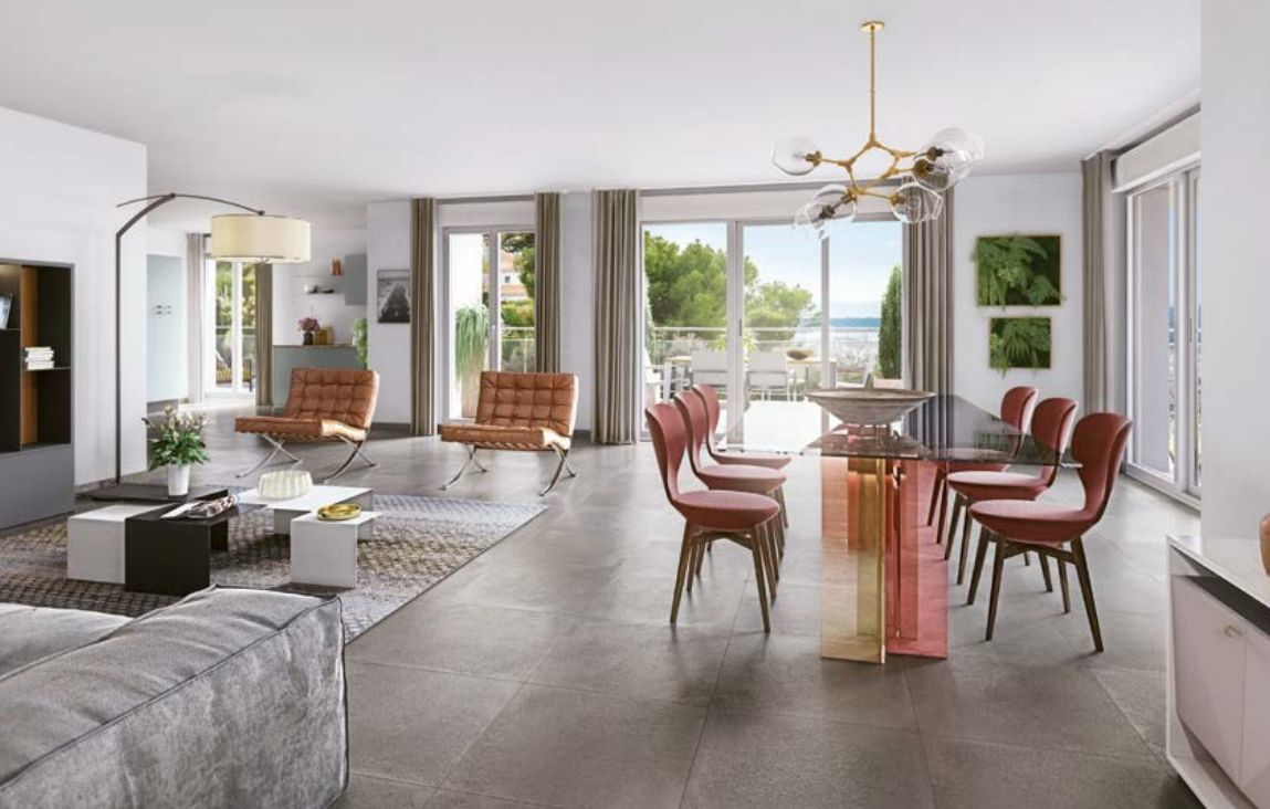 AIX-EN-PROVENCE Aix en provence ,La rotonde ,T4 de 115,07 m2 , dernier étage ,Terrasse de 47,86m2 , 2garages ,une cave 2