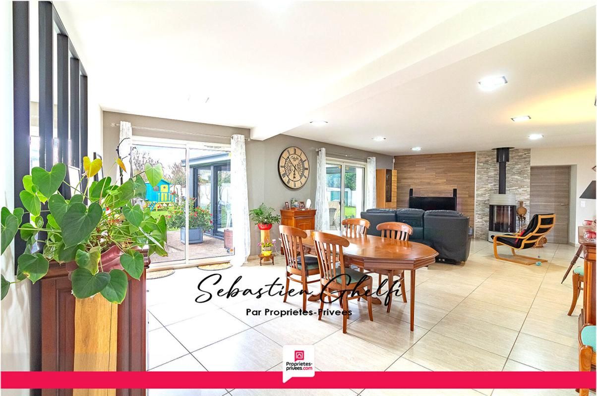 ROMORANTIN-LANTHENAY secteur nord-belle maison avec 5 chambres-bureau-véranda-double garage 3