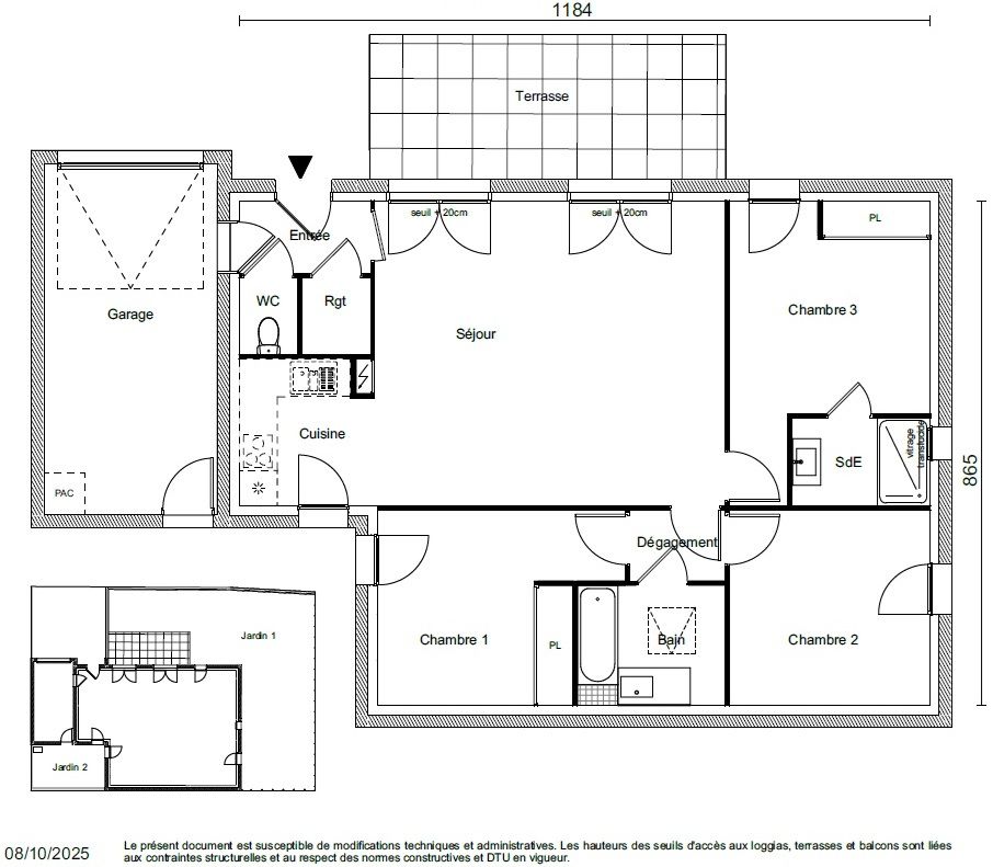 LES SABLES-D'OLONNE Maison Les Sables d'Olonne 4 pièces 91.44 m2 2