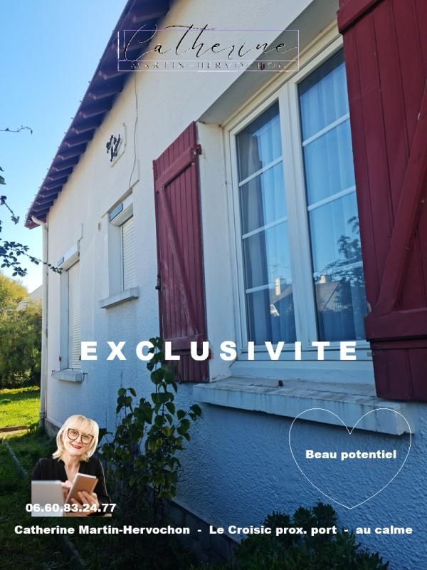 LE CROISIC Maison de 145 m² hab / 153 m² au sol à rénover sur parcelle de 388 m² avec garage 1