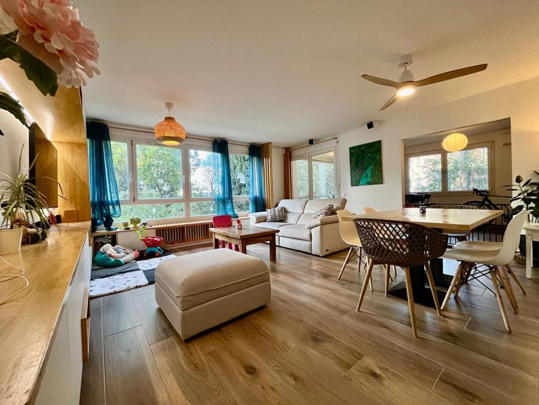 Appartement 98 m2 Estanove + Parking + Garage + Cave