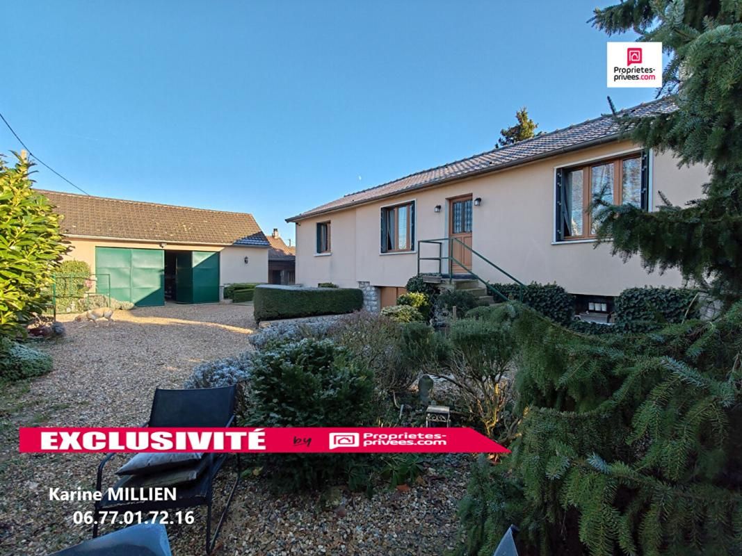 LE BOULLAY-LES-DEUX-EGLISES TREON 28250 Maison individuel avec sous-sol total - 3 chambres - Grand garage - cabanon de jardin - Terrain - 176000  HAI 1