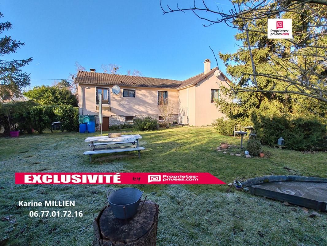 LE BOULLAY-LES-DEUX-EGLISES TREON 28250 Maison individuel avec sous-sol total - 3 chambres - Grand garage - cabanon de jardin - Terrain - 176000  HAI 2