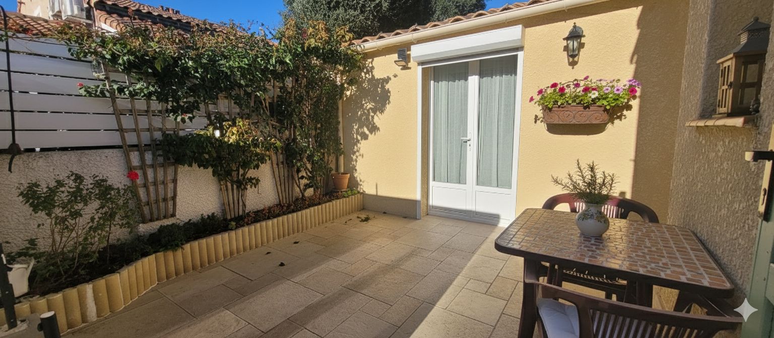 MAISON T3 AVEC COUR - ST PIERRE LA MER