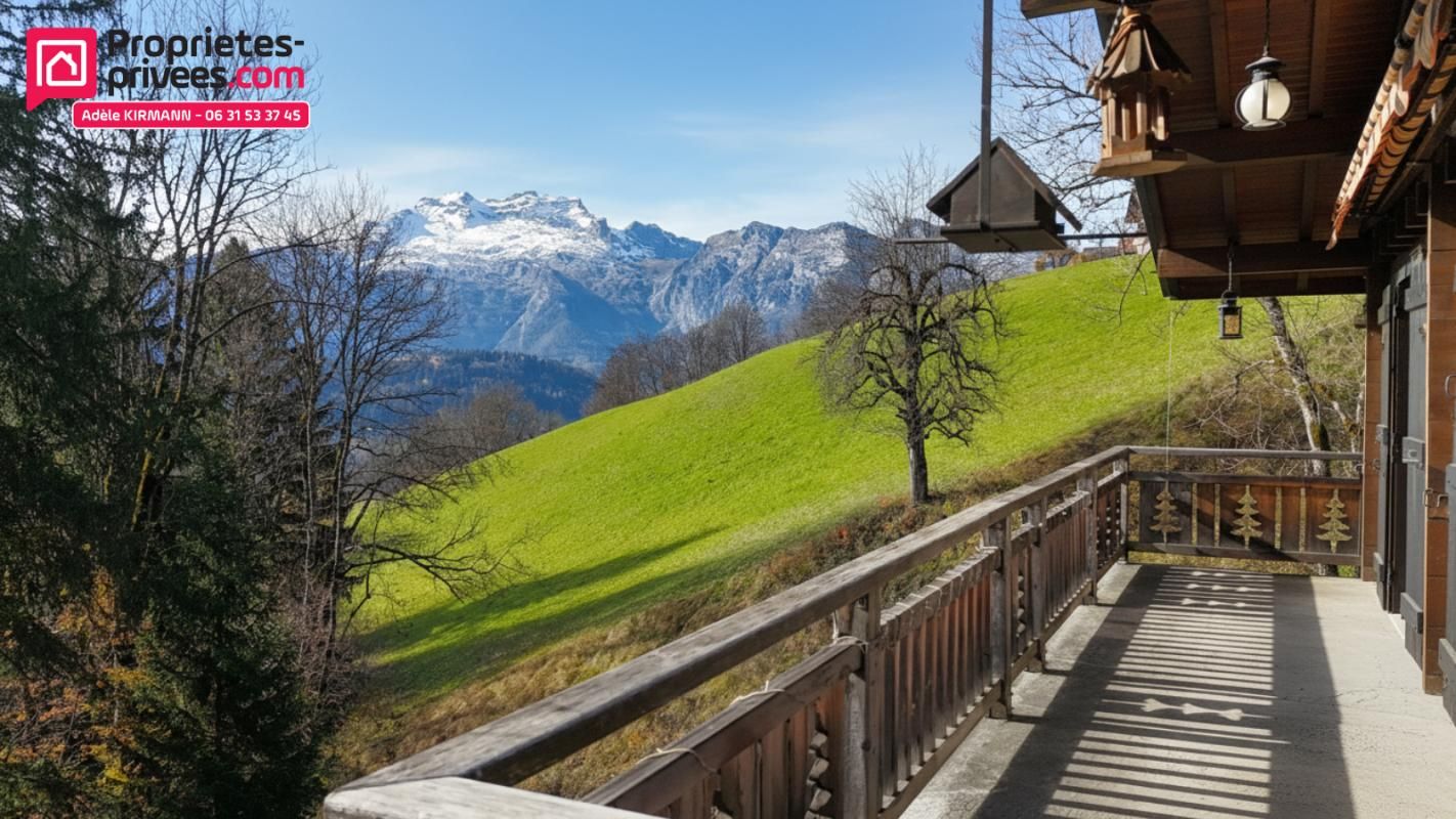 MANIGOD Manigod 74230 - Chalet 4 pièces avec vue imprenable sur la Tournette 1