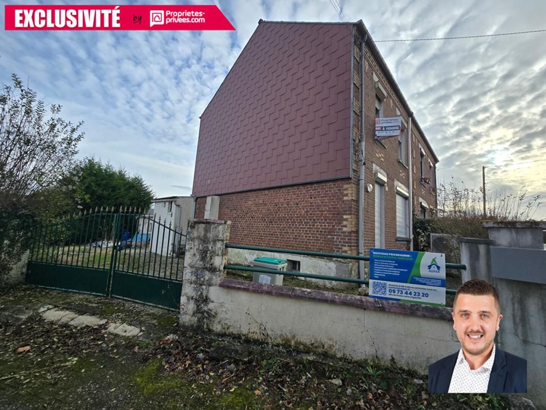 HIRSON Maison 90 m² avec jardin, cour et dépendance ? Fort potentiel ? Équipements récents 3