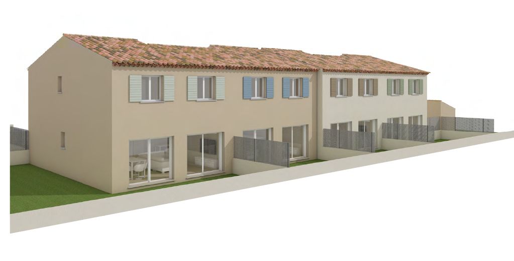 LE MUY OPPORTUNITÉ PROMOTEUR / INVESTISSEUR : Le Muy (83490): Terrain avec permis pour 4 Maisons de 112m² 2