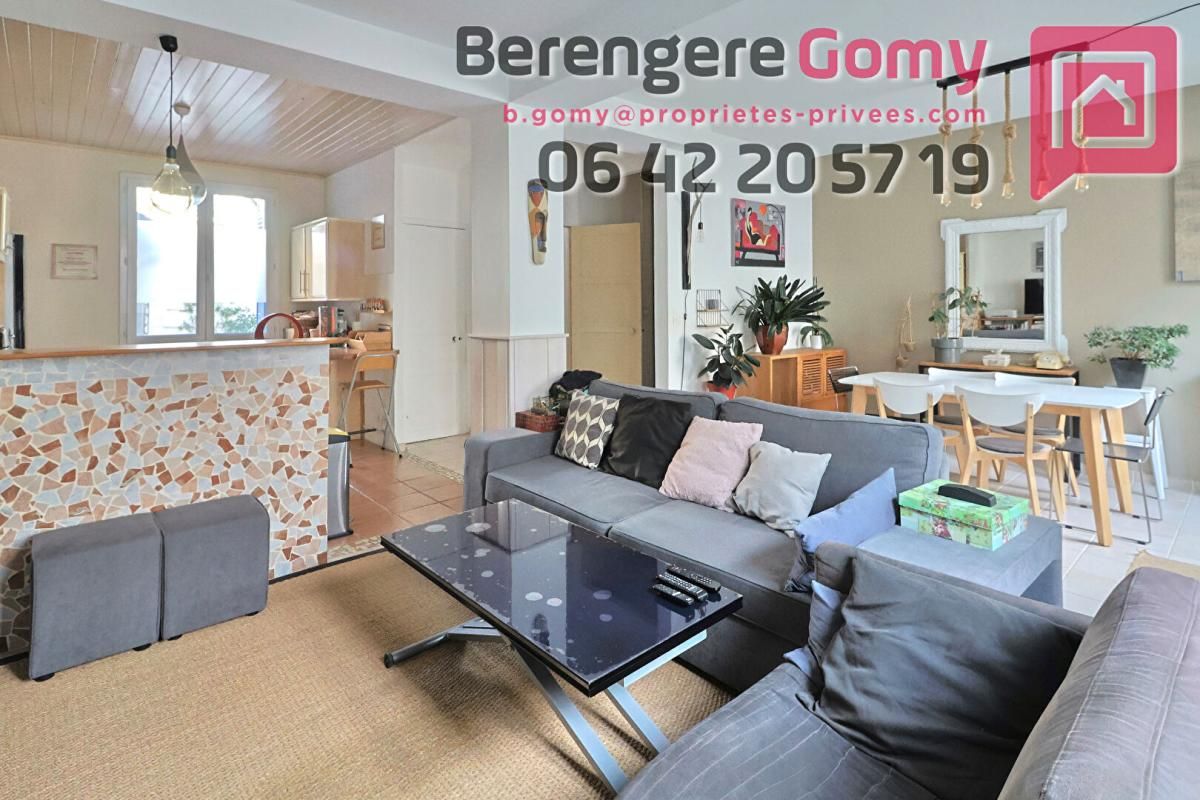 SAINT-LEU-LA-FORET Maison de ville 123m² , 5 chambres + cour intérieure 3