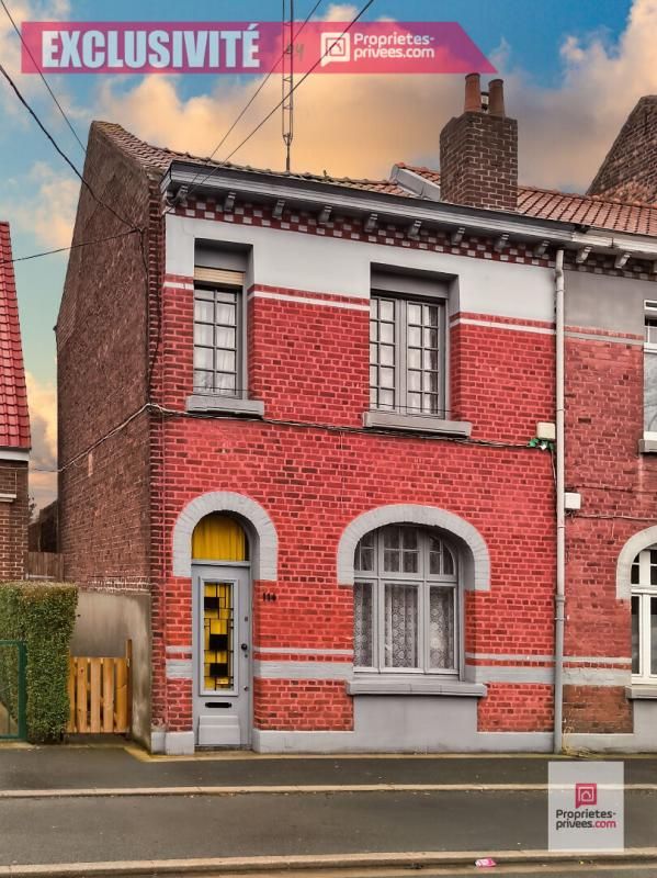 ROUBAIX Roubaix Vélodrome, maison 1930 semi individuelle avec 2 chambres, combles aménageables, jardin 1