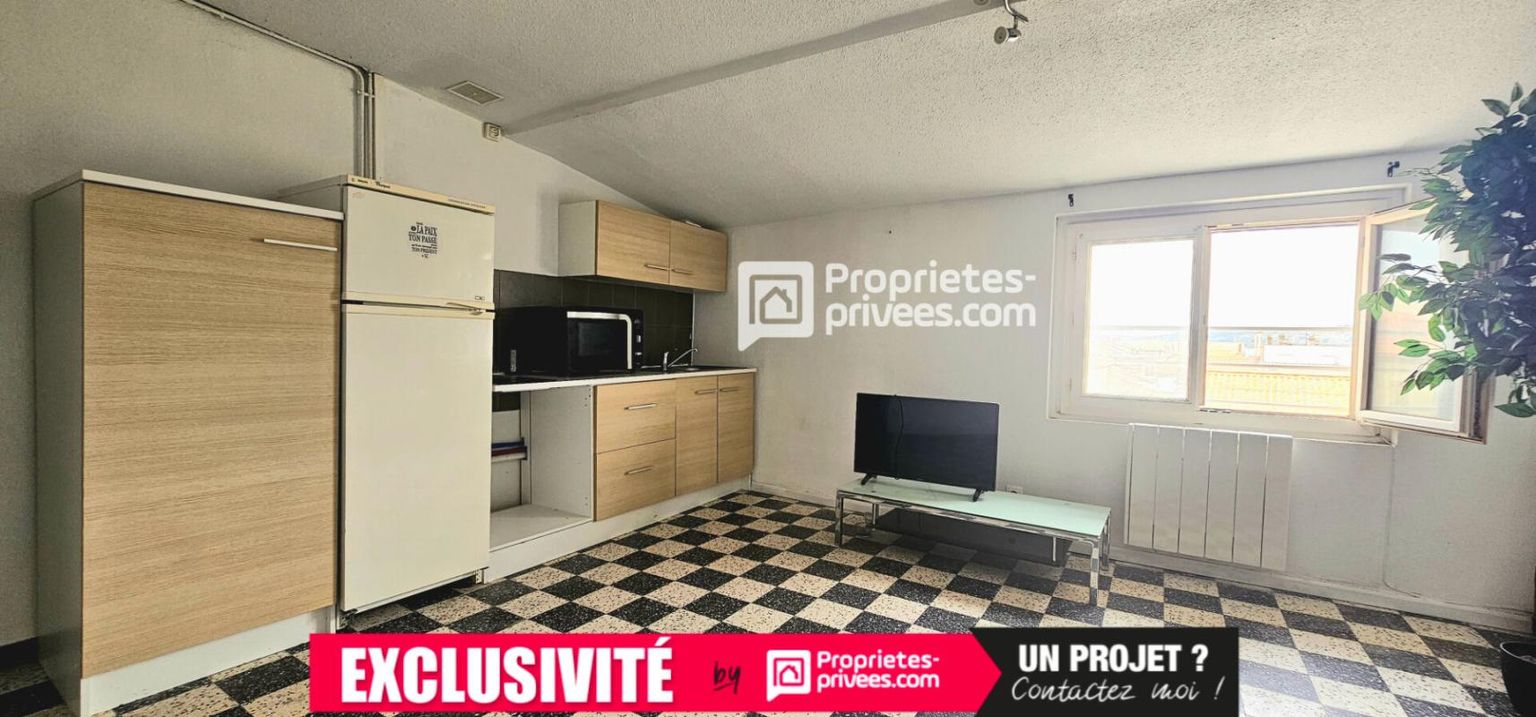 Port La Nouvelle centre ville studio de 24 m²