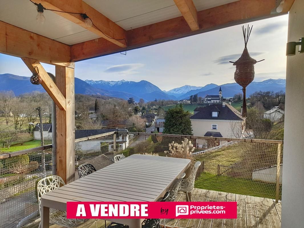ASSON Maison contemporaine de 160m2 avec grand jardin arboré et vue Pyrénées 2