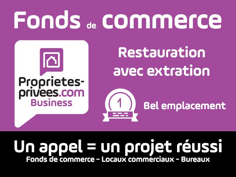 BAYEUX - Cession de bail tous commerces extraction 80M²