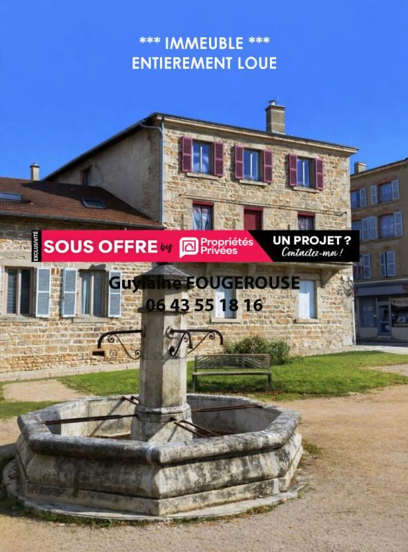 MONTBRISON 42 BOEN - IMMEUBLE MIXTE LOUES, COMMERCES ET LOGEMENTS 420 m² 1