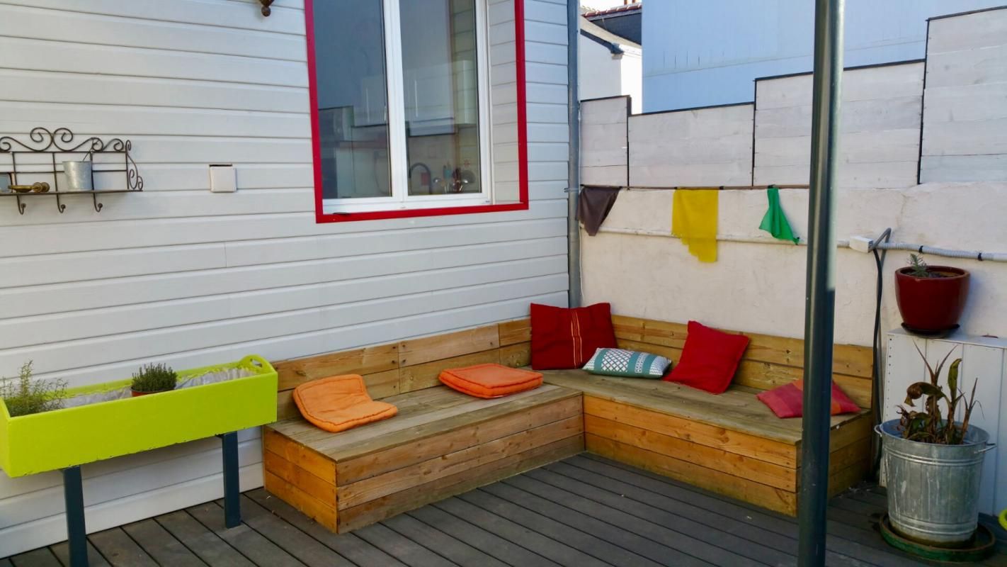VANNES Maison 92 m2- port de Vannes- 2/3 chambres- Terrasse 2