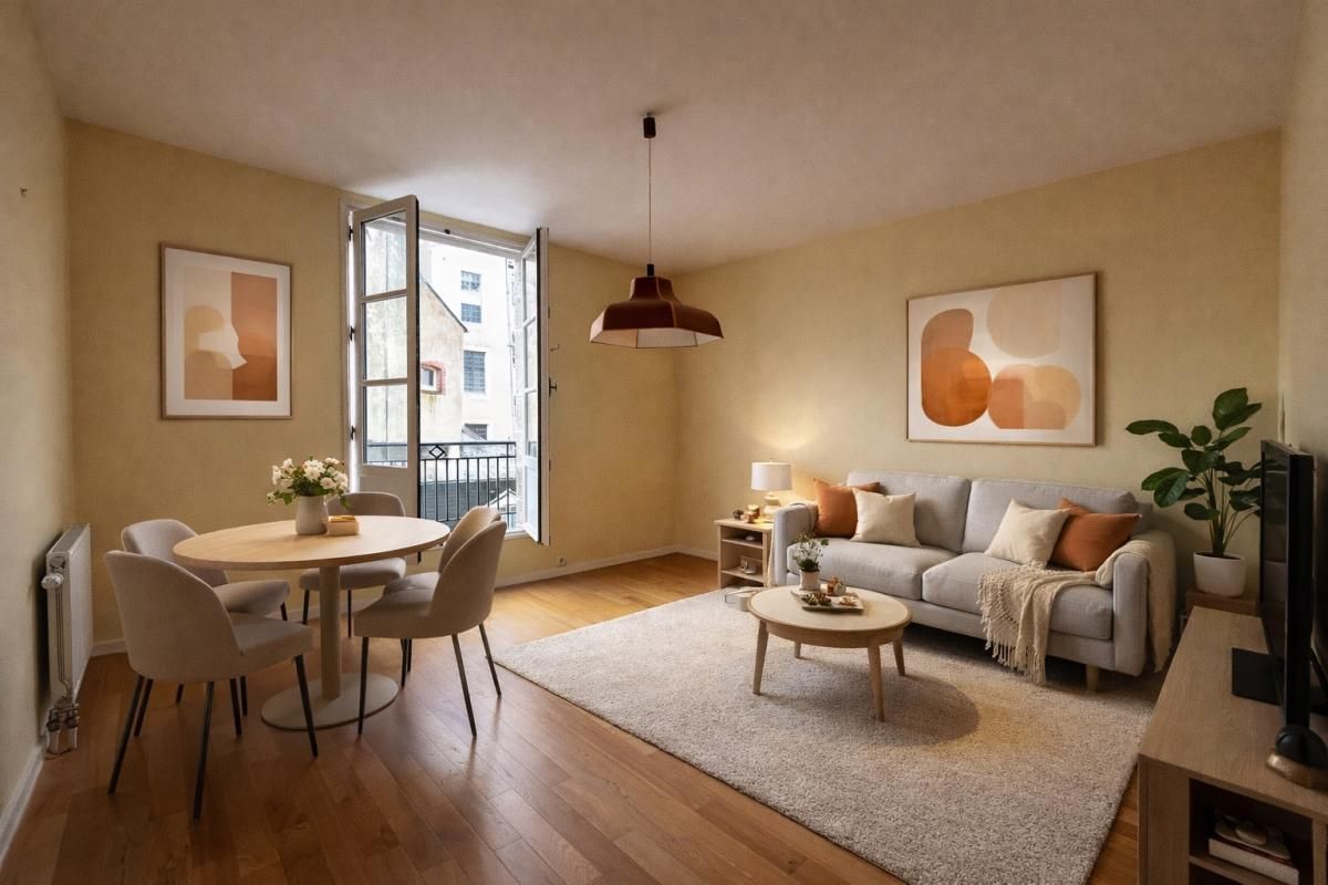 PORT de VANNES : Beau T2 de caractère